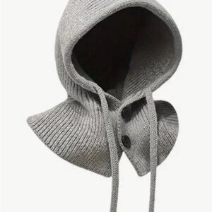 BLACK Hooded Balaclava New without tag